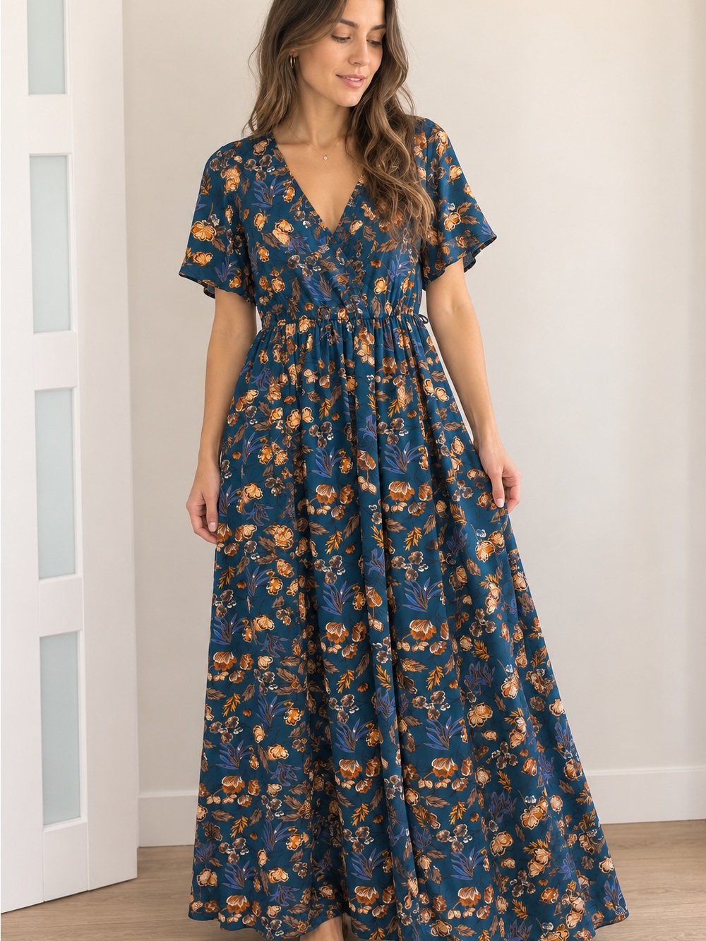 Baltic Born Floral Maxi Dress – XS – NWT